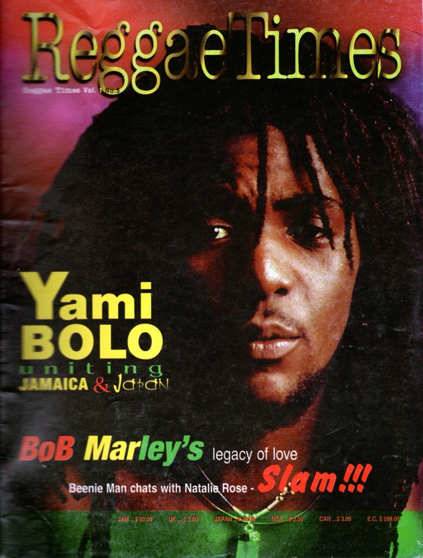 Flashback Friday – Yami Bolo uniting Reggae & Japan Flashback Friday – Yami Bolo uniting Reggae & Japan